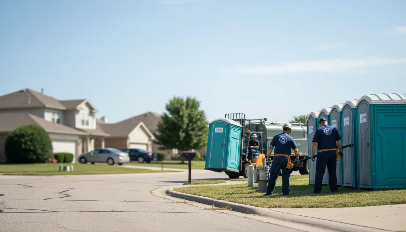 Porta Potty Rental in Stow, OH near me